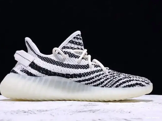 hype Boost Yeezy Zebra Adidas White CP9654 V2 Black 350 0614